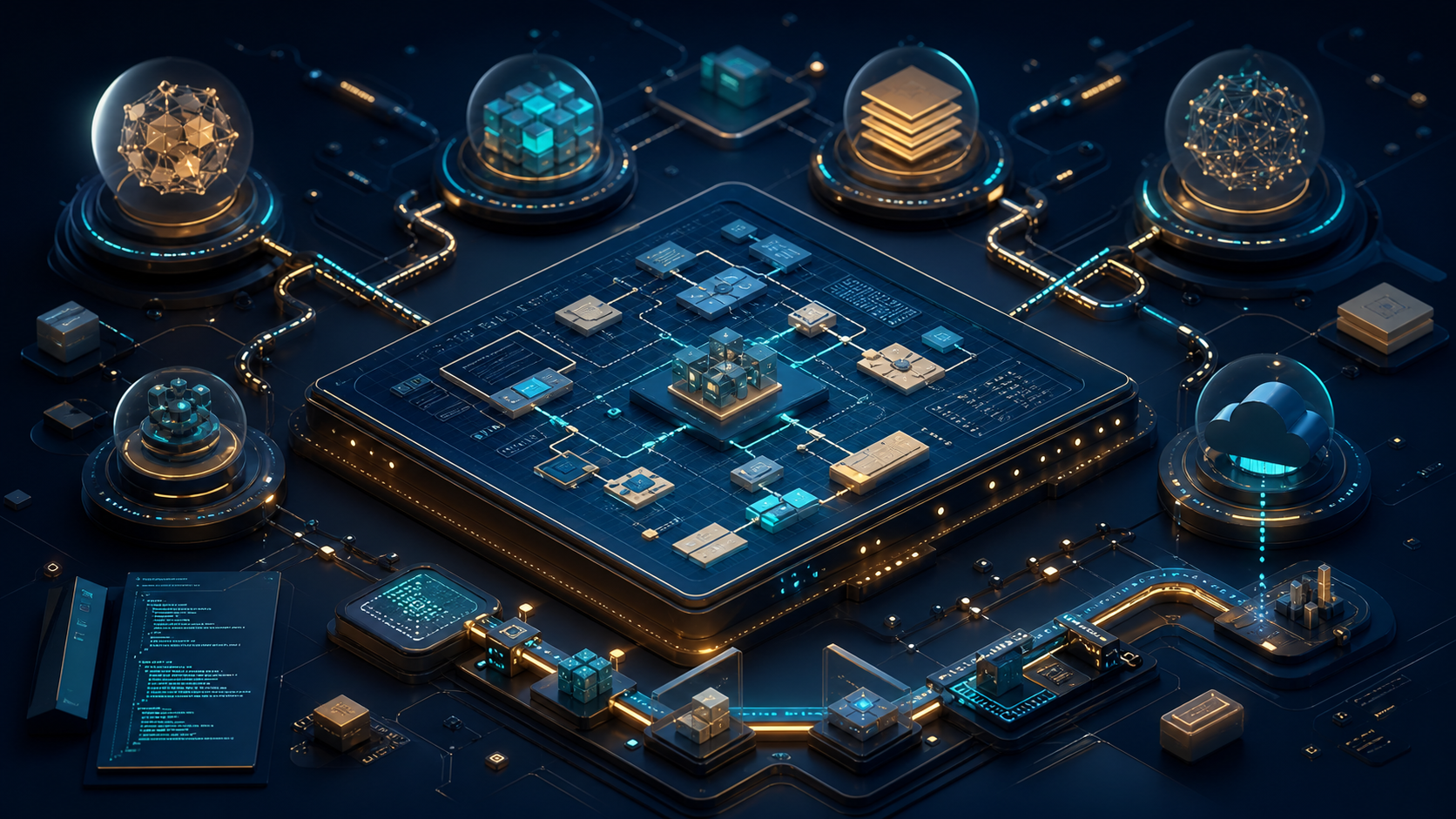 AI Software Factory product artwork